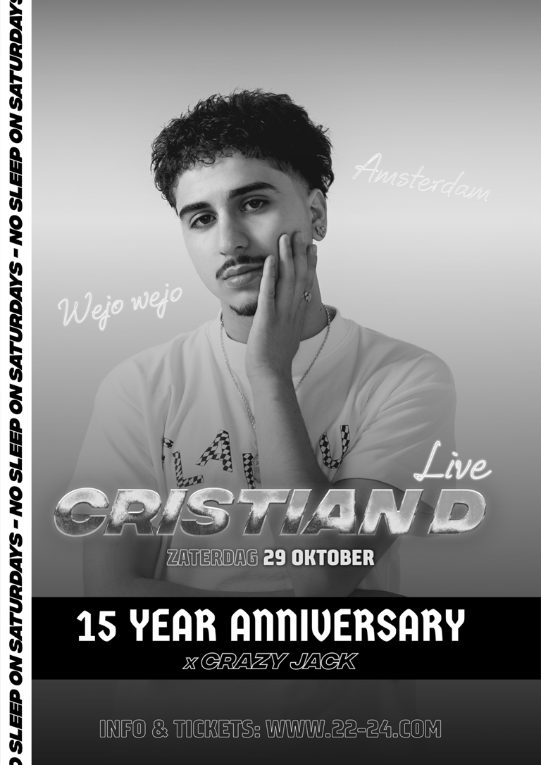 15 YEAR ANNIVERSARY x Cristian D