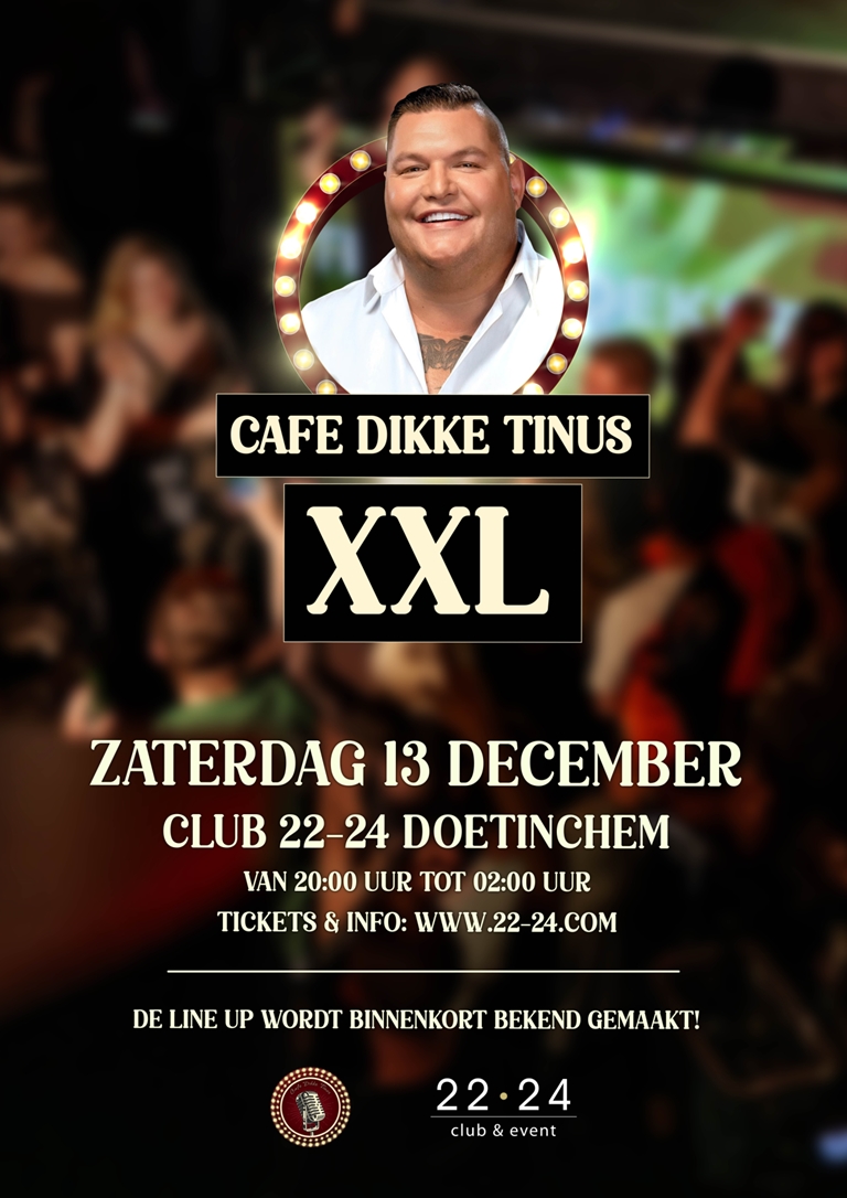 Cafe Dikke Tinus XXL