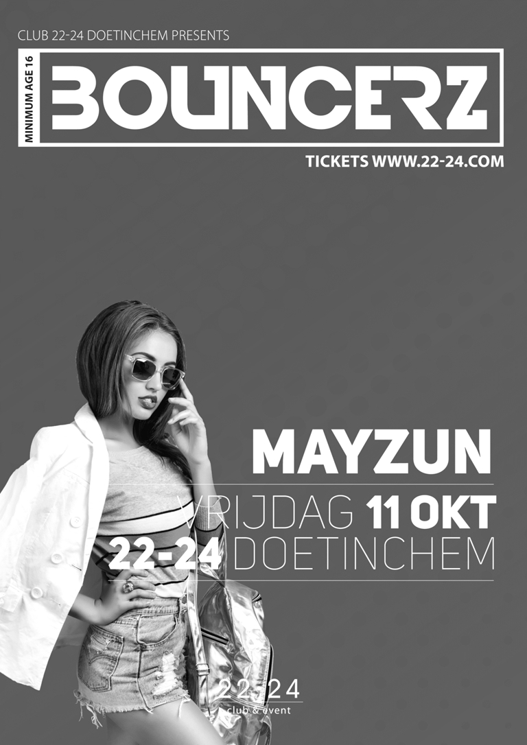 Bouncerz 11 oktober X Mayzun