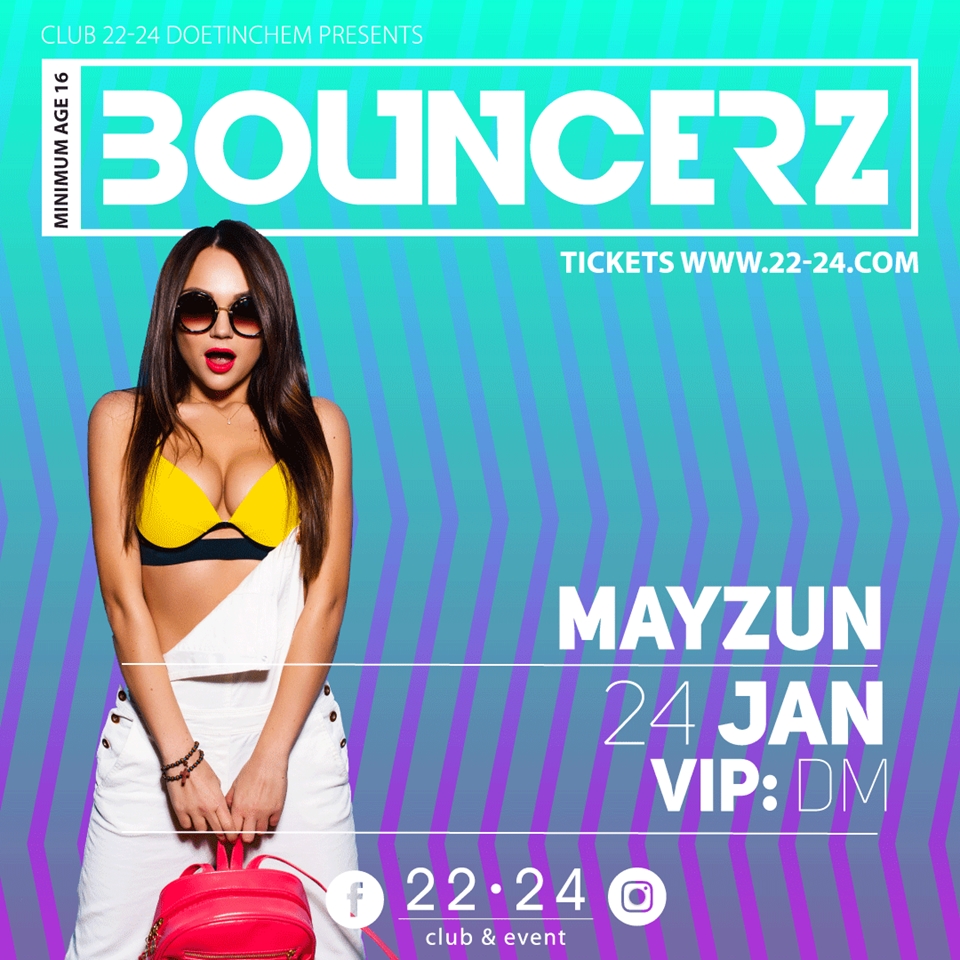 Bouncerz 24 januari X Mayzun