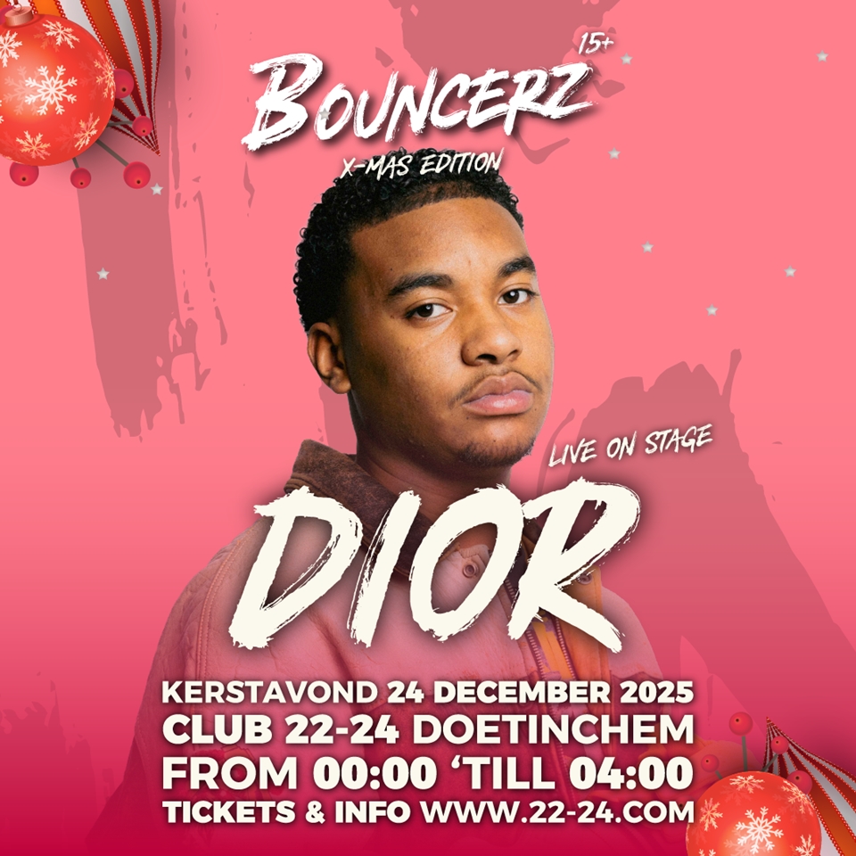 Bouncerz Kerstavond x Dior
