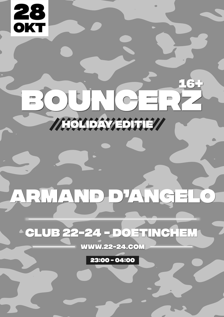 Bouncerz holiday edition 28.10.2022