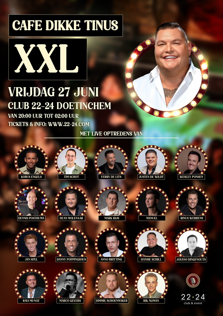 Cafe Dikke Tinus XXL