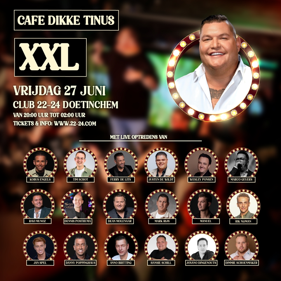 Cafe Dikke Tinus XXL