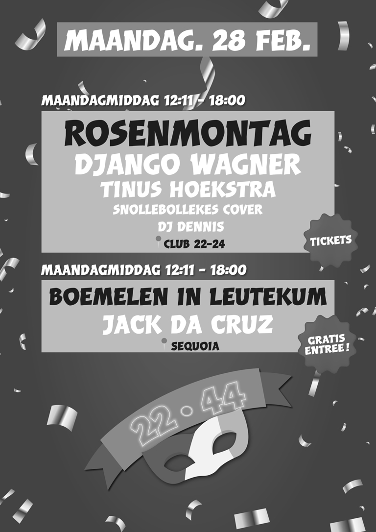 Maandagmiddag Rosenmontag