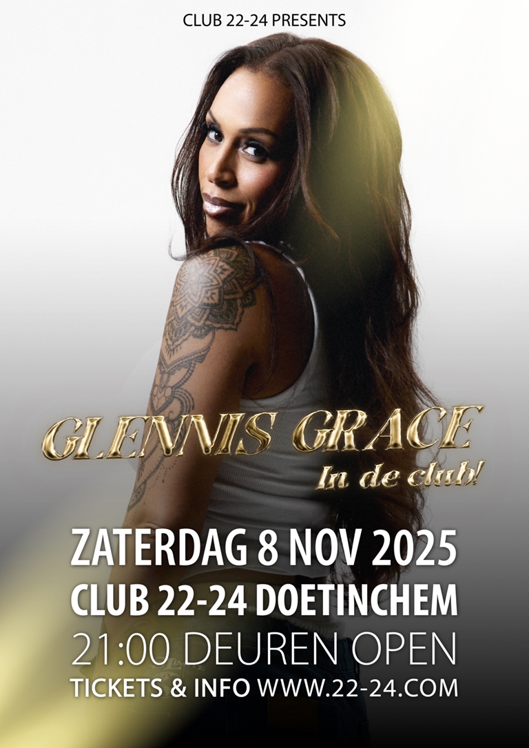 Glennis Grace in de club