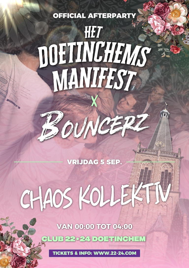 Het Doetinchems Manifest x Bouncerz Afterparty