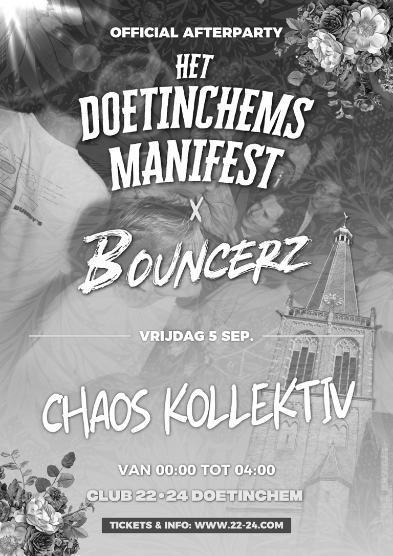 Het Doetinchems Manifest x Bouncerz Afterparty