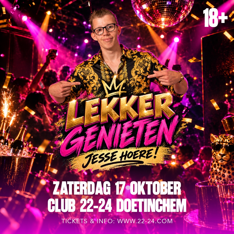 Lekker Genieten met Jesse Hoere