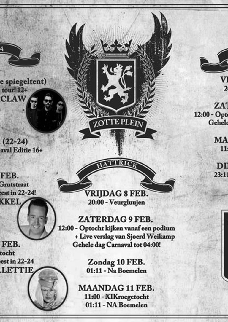 Carnaval met o.a. Stef Ekkel