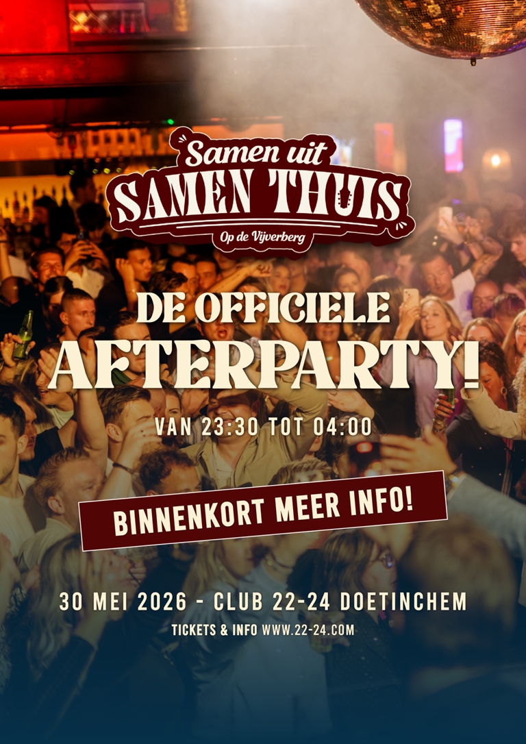 Samen Uit Samen Thuis Afterparty