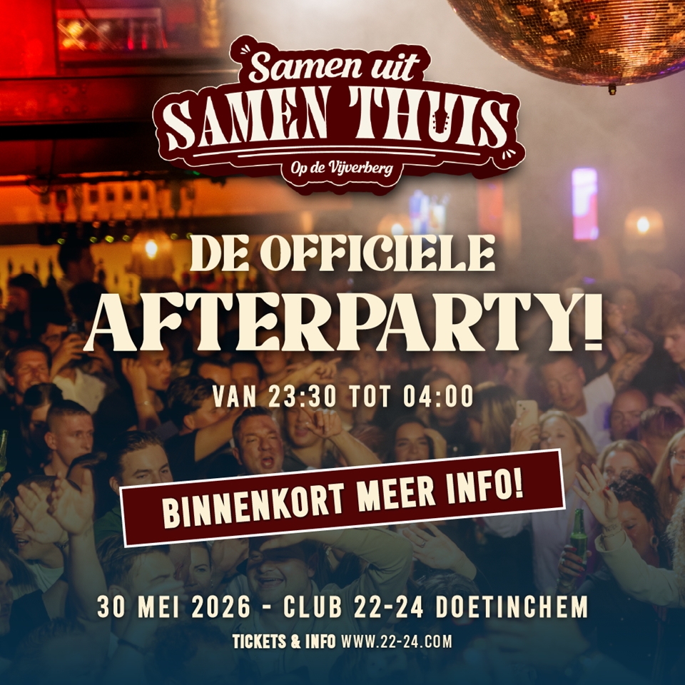 Samen Uit Samen Thuis Afterparty