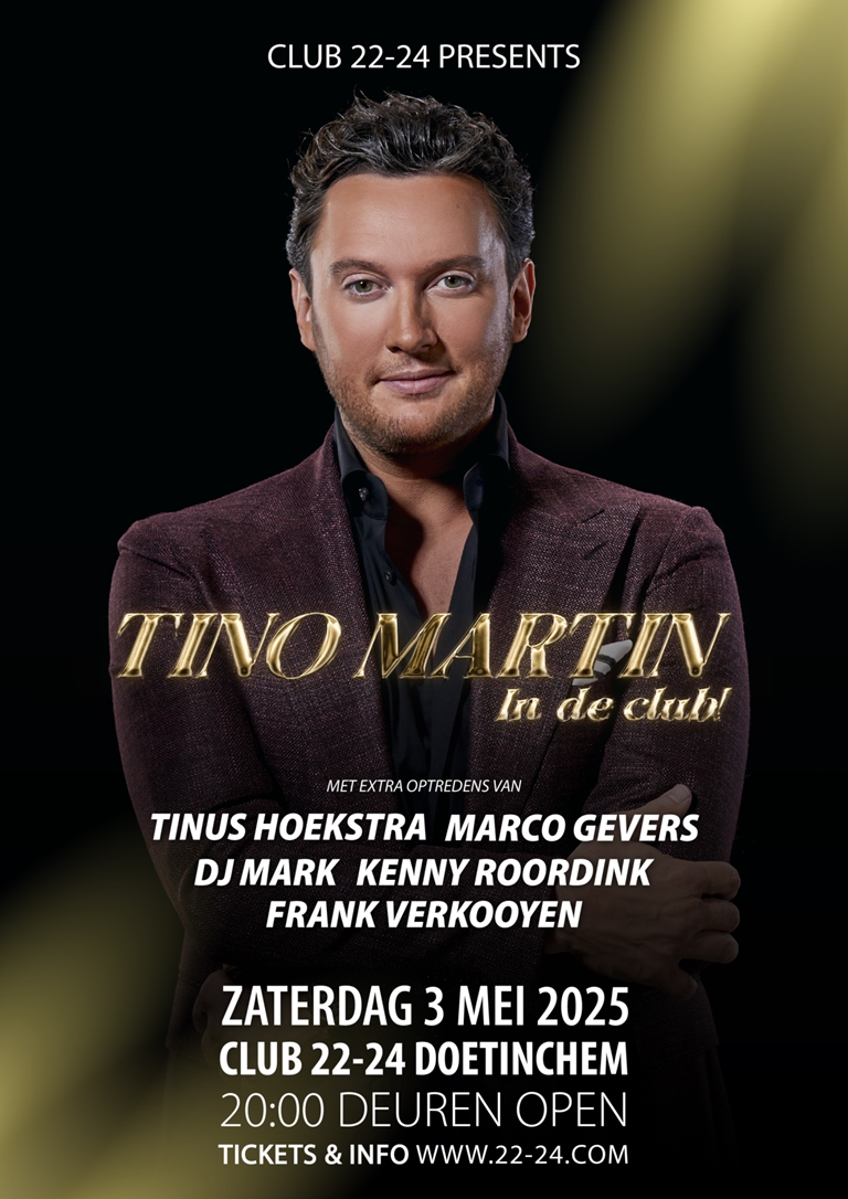 Tino Martin in de Club