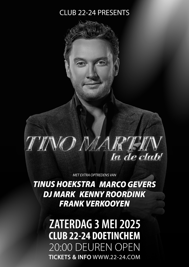 Tino Martin in de Club